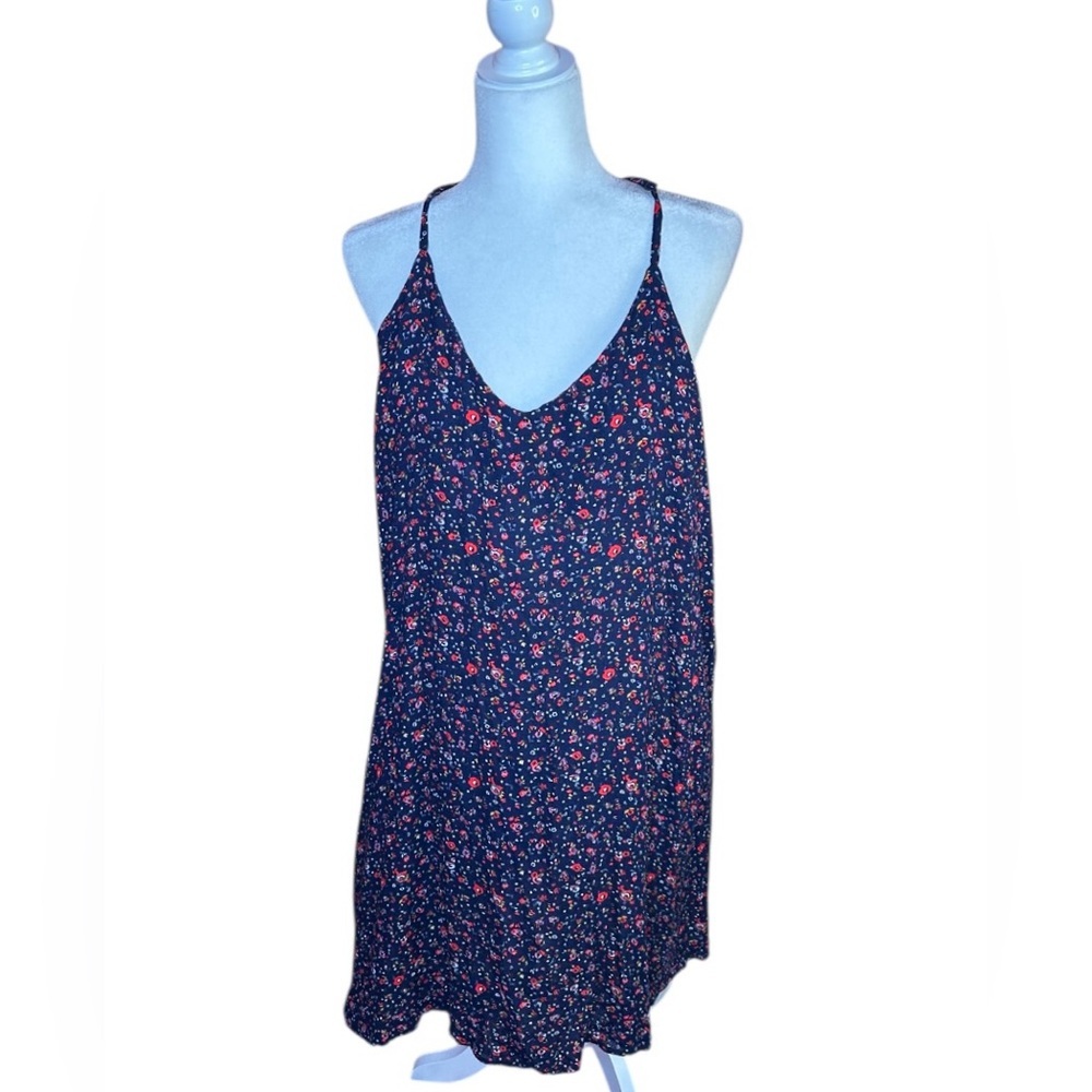 Floral Navy Dress